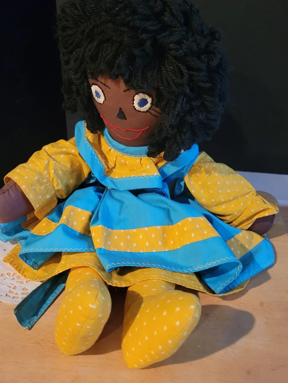 Carribean Americana Folk Art Handmade Ethnic Doll  Virgin Islands 19